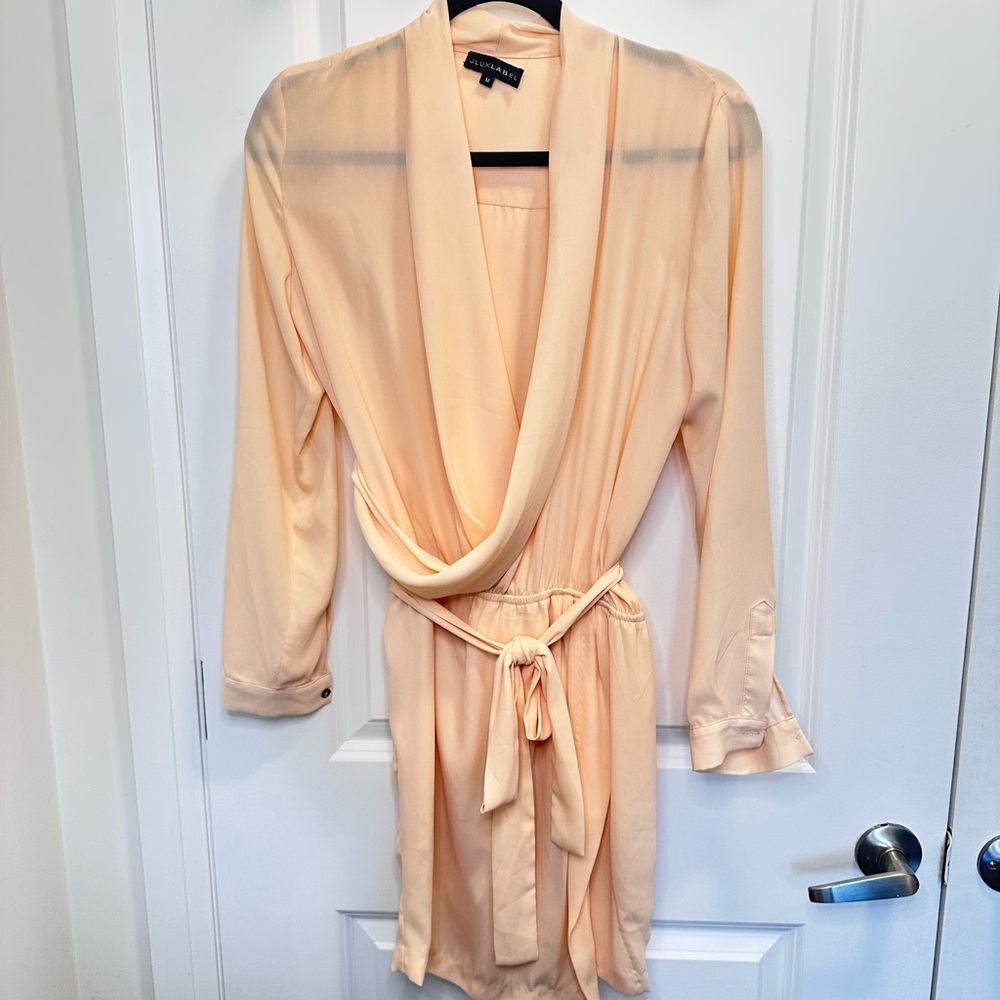 JLUXLABEL Cream Mini Dress